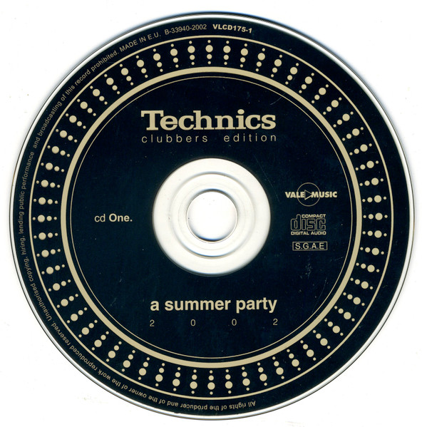  Technics Clubbers Edition - A Summer Party 2002