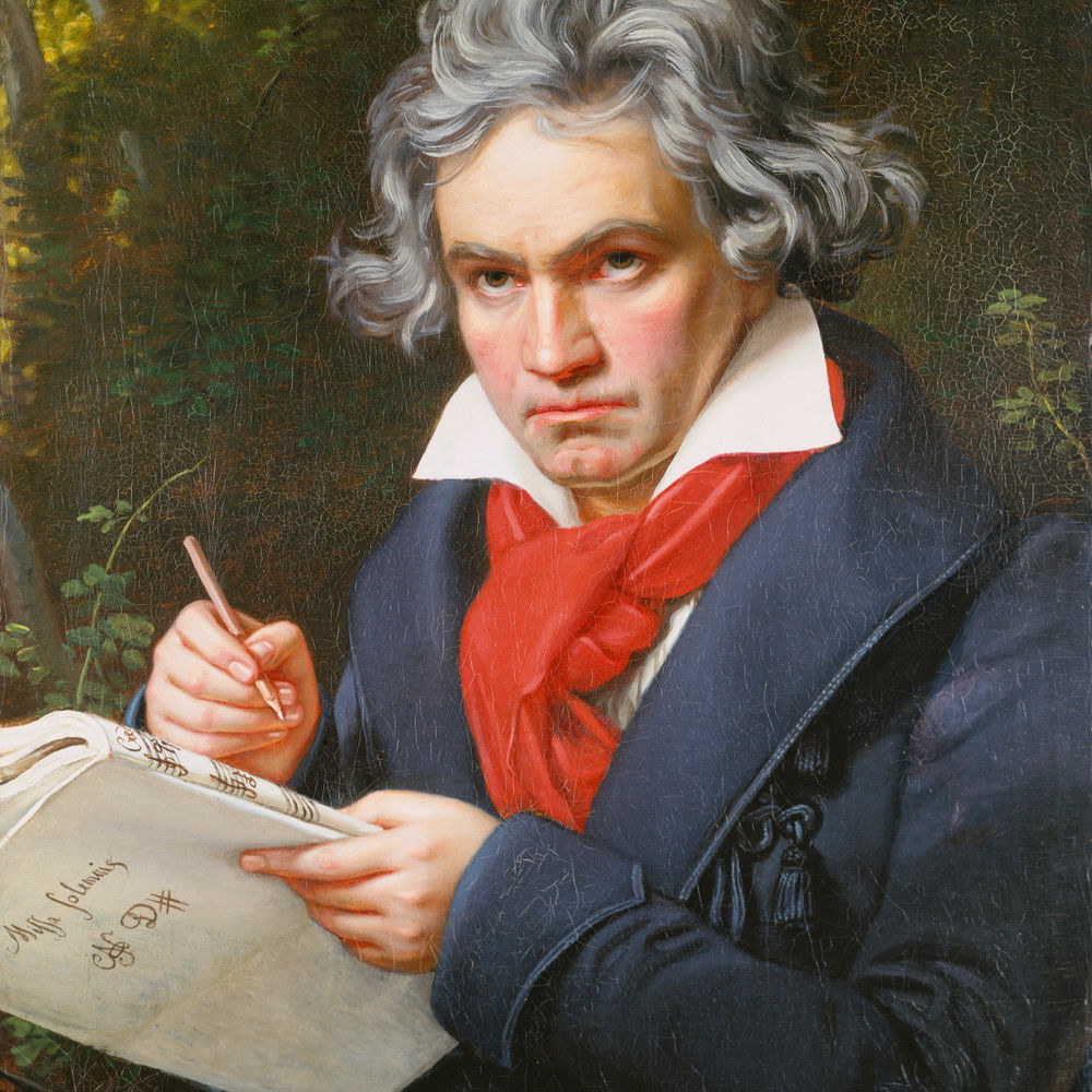 Ludwig van Beethoven profilképe